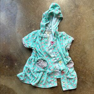 Matilda Jane Polka Dot Hooded Baby cover.